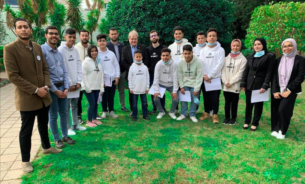 Ghofran LYBOTICS Geniuses Team Tripoli Femlate Libya to the United States